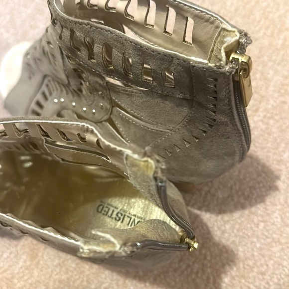 Unlisted - Cutout wedge heels / shoes / sandals - size 5 - Picture 6 of 9